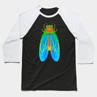 Cicada Insect Brood X Usa 2024 Magicicada Baseball T-Shirt